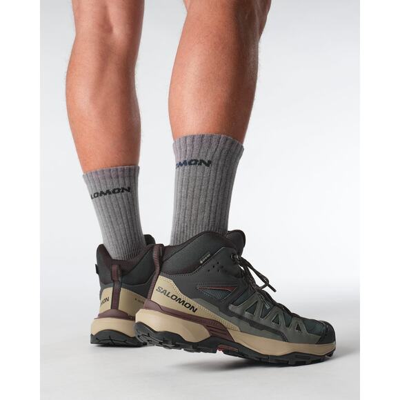 Salomon Men's X Ultra 360 Mid Gore-Tex Hiking Boots/Shoes, Size 8.5, Desert Tan - Picture 2 of 12